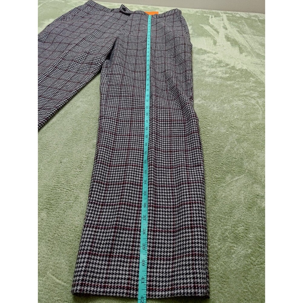 Stacy Adams Dress Pants Mens 36x30 Gray Checks Wool/Rayon Blend - Picture 7 of 12
